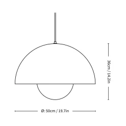 Flowerpot VP2 | matt white