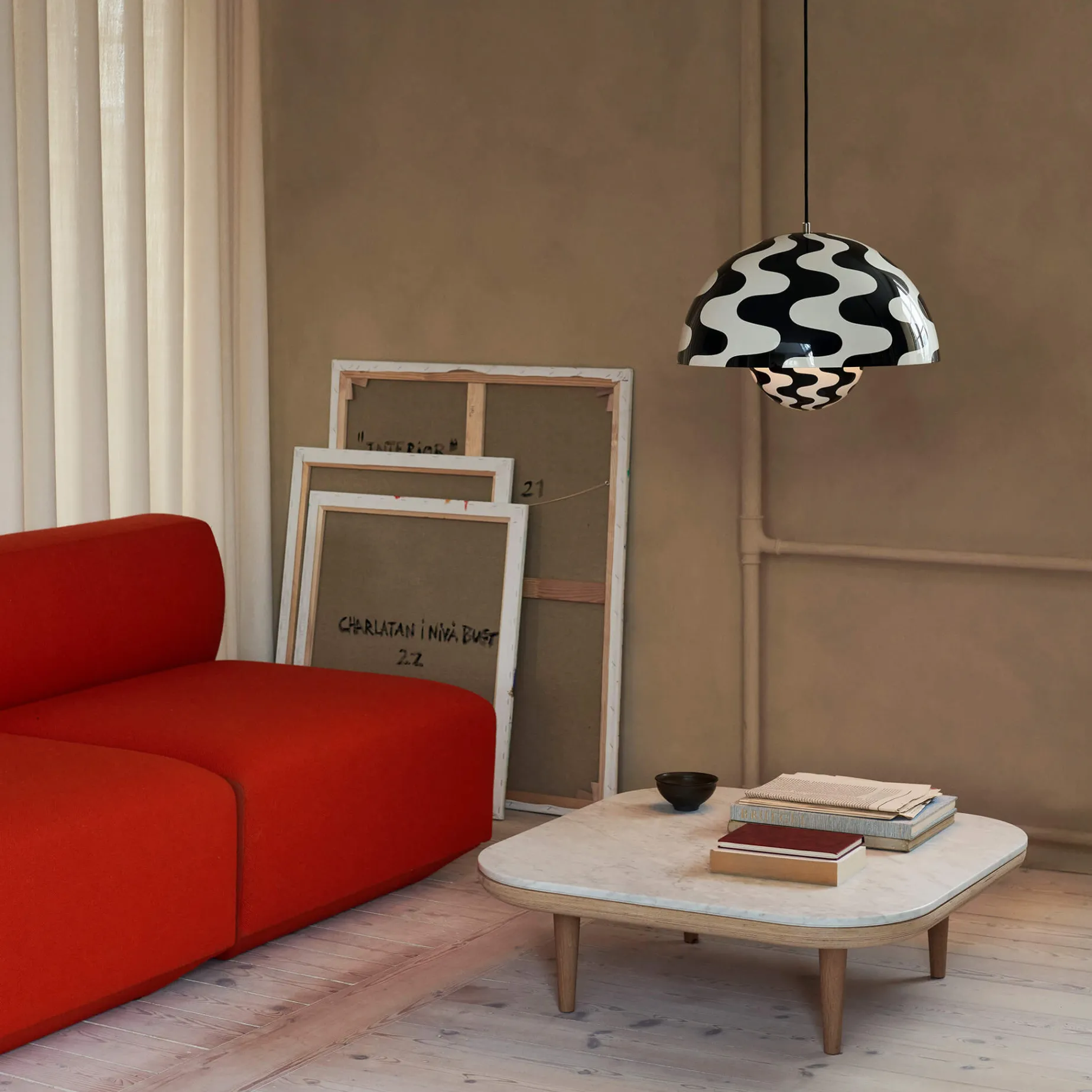 Flowerpot VP1 | mustard