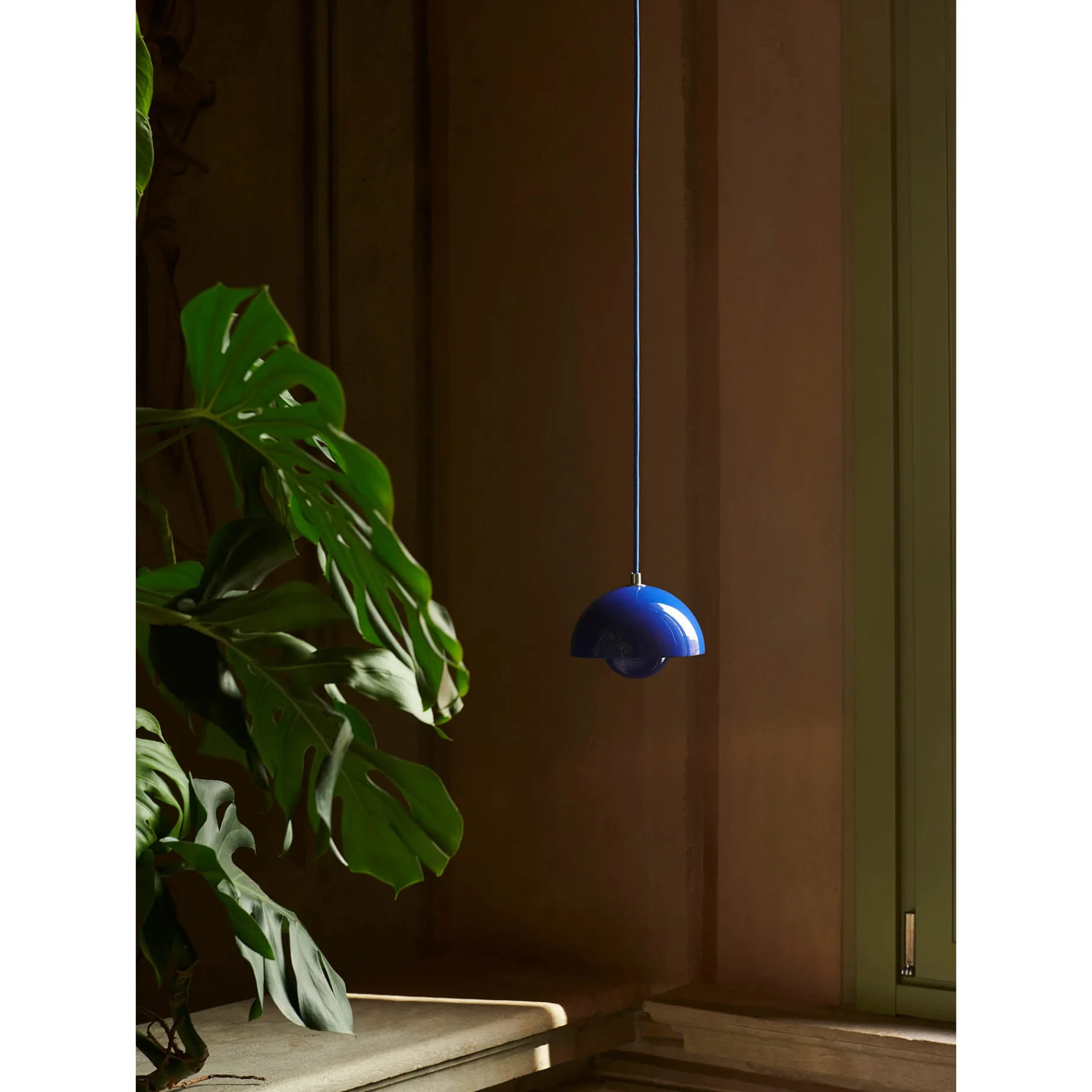 Flowerpot VP10 | pattern cobalt blue & twilight blue