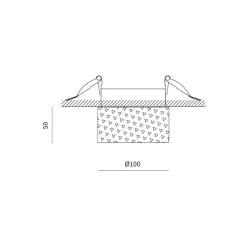 Focus ceiling | nickel
