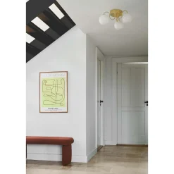 Franca 3 ceiling | brass