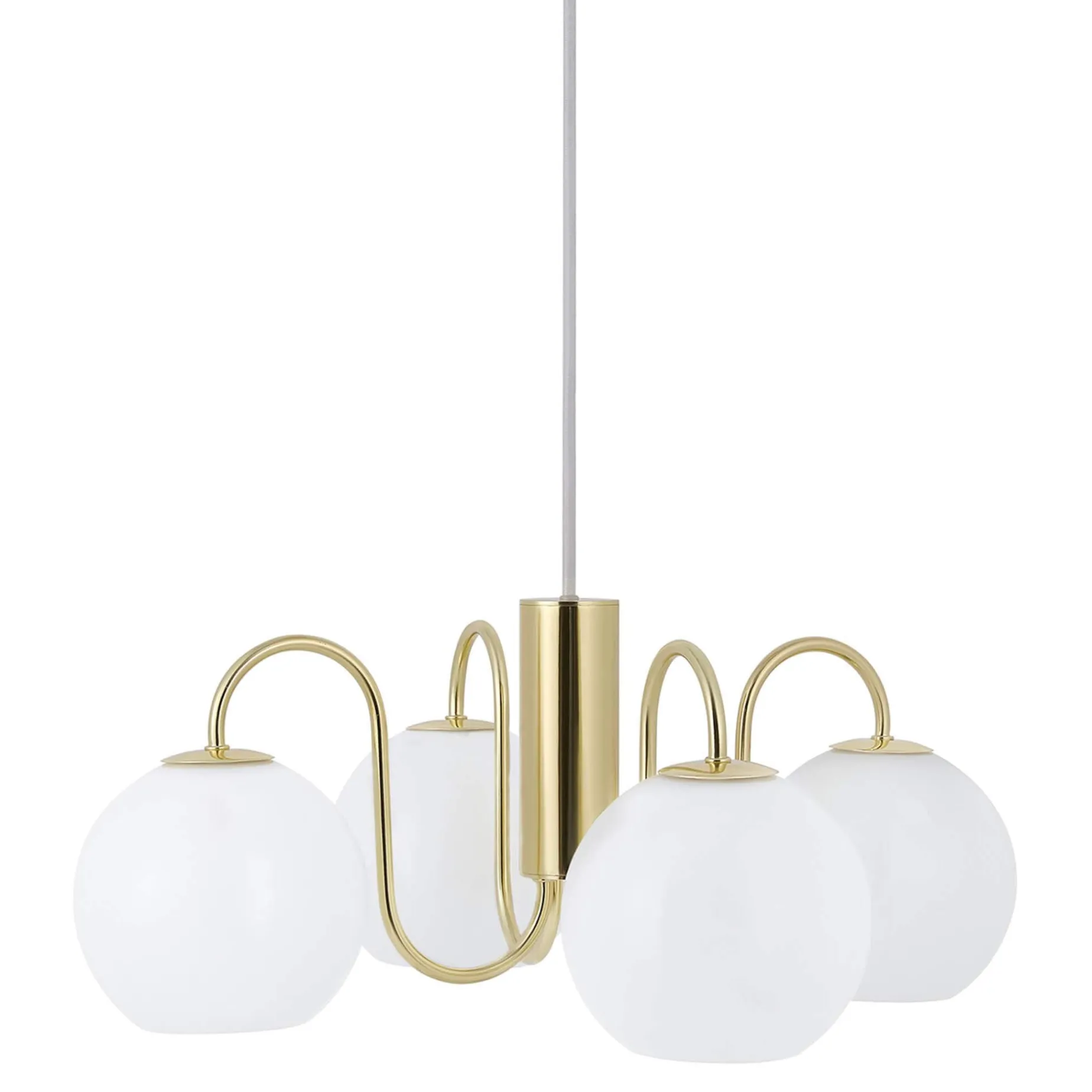 Franca 4 pendant | brass