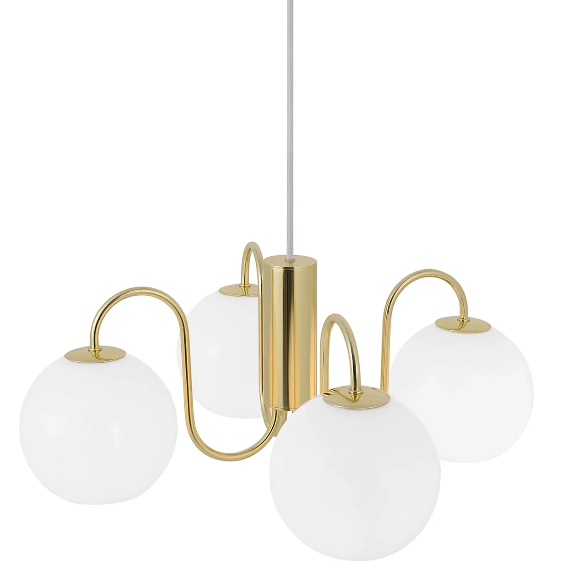 Franca 4 pendant | brass
