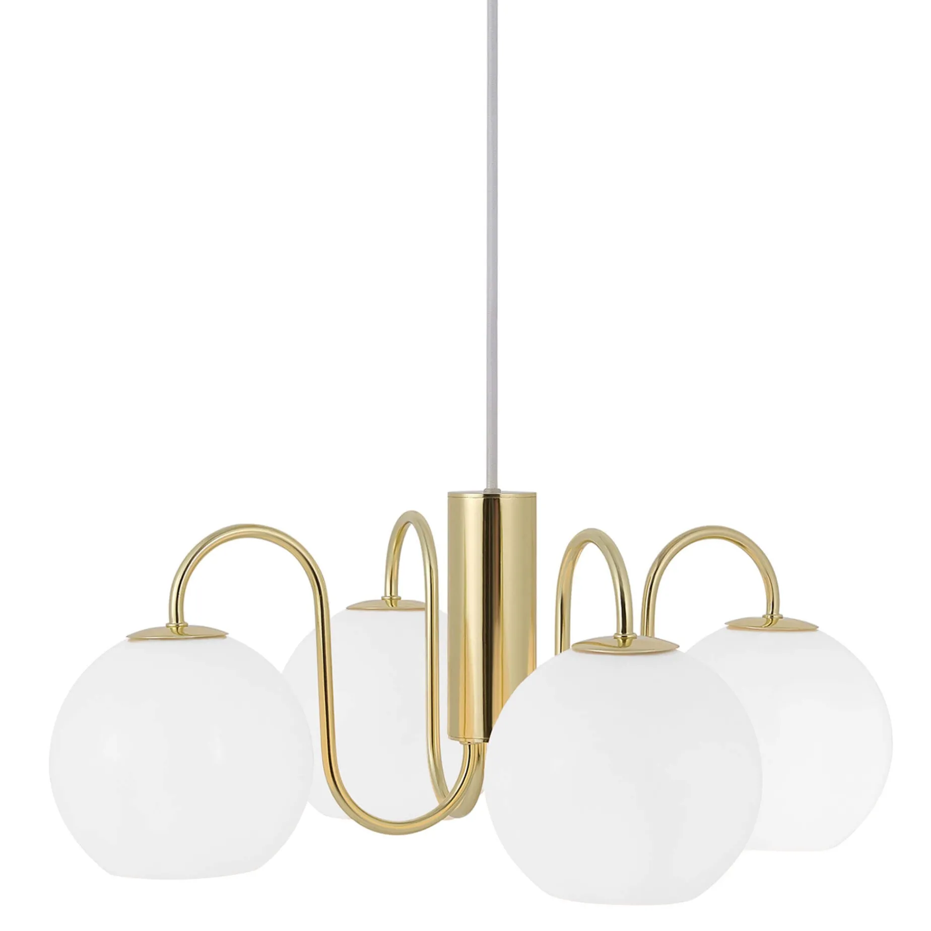 Franca 4 pendant | brass