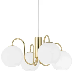 Franca 4 pendant | brass