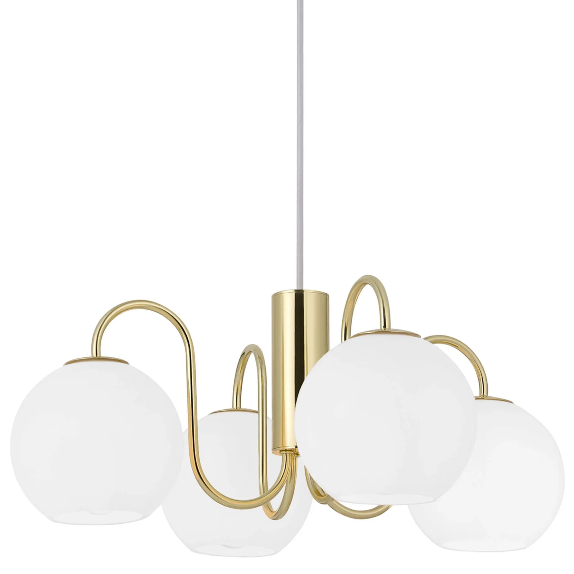 Franca 4 pendant | brass