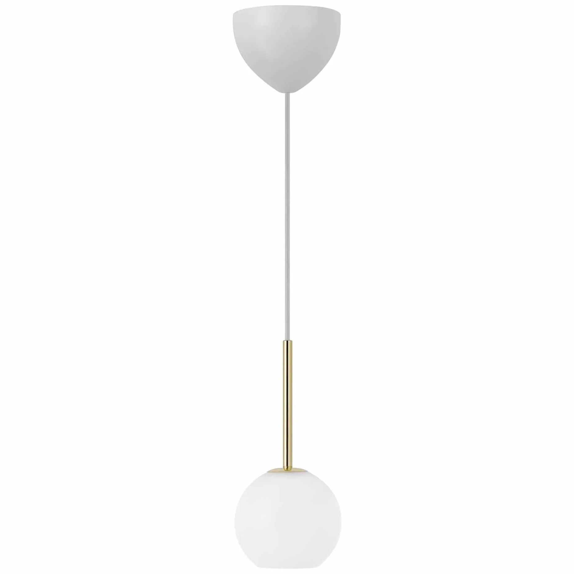 Franca 13 pendant | brass