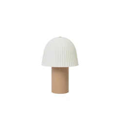 Frill portable lamp | cashmere