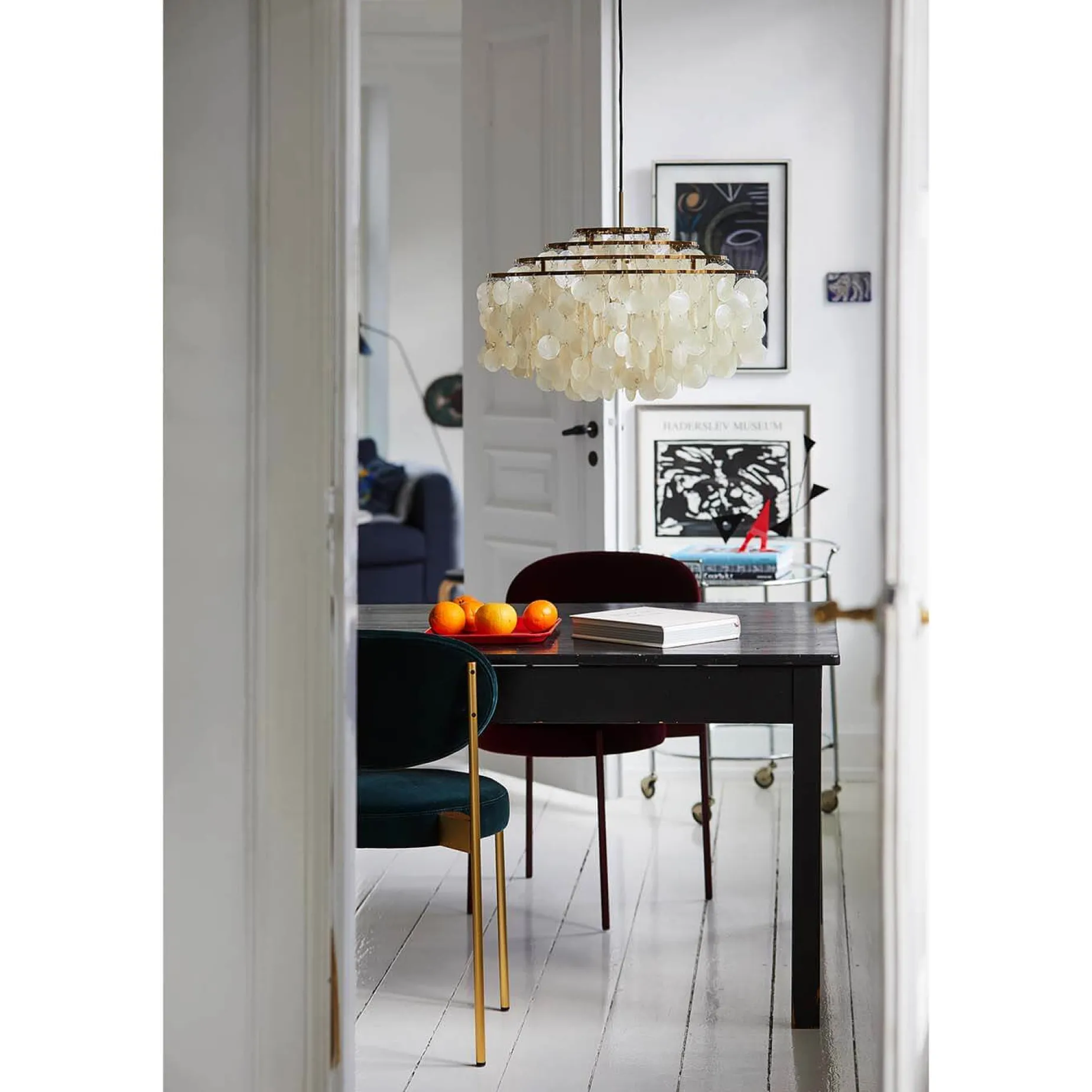 Fun chandelier ø27-ø70 | brass