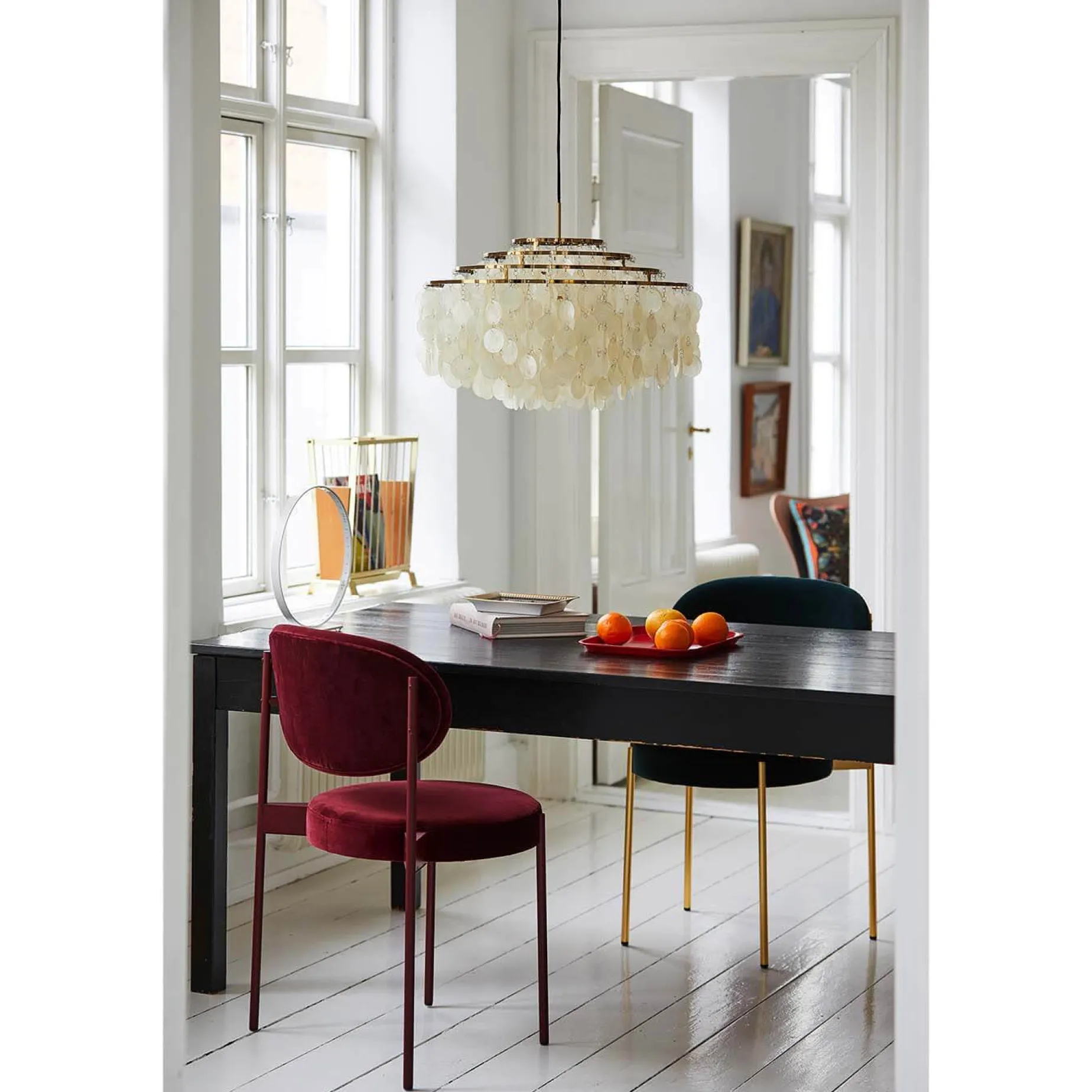 Fun chandelier ø27-ø70 | brass