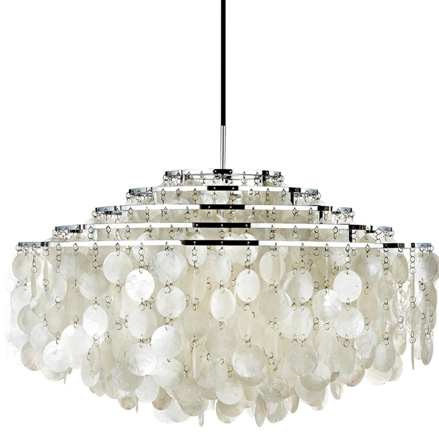 Fun chandelier ø27-ø70 | brass