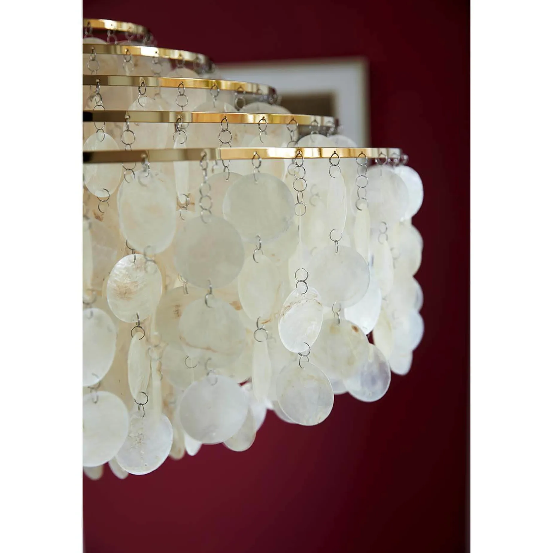 Fun chandelier ø27-ø70 | brass