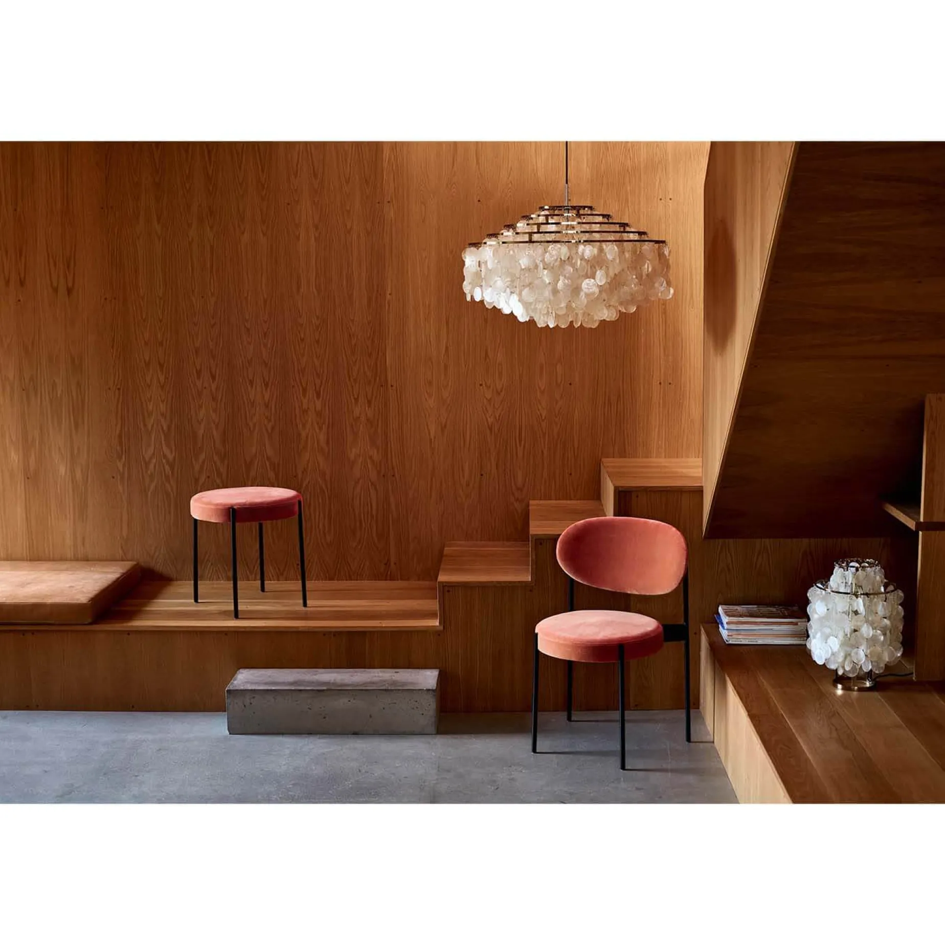 Fun chandelier ø27-ø70 | brass