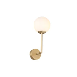 Gala wall IP44 | satin gold