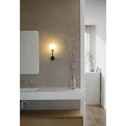 Gala wall IP44 | satin gold