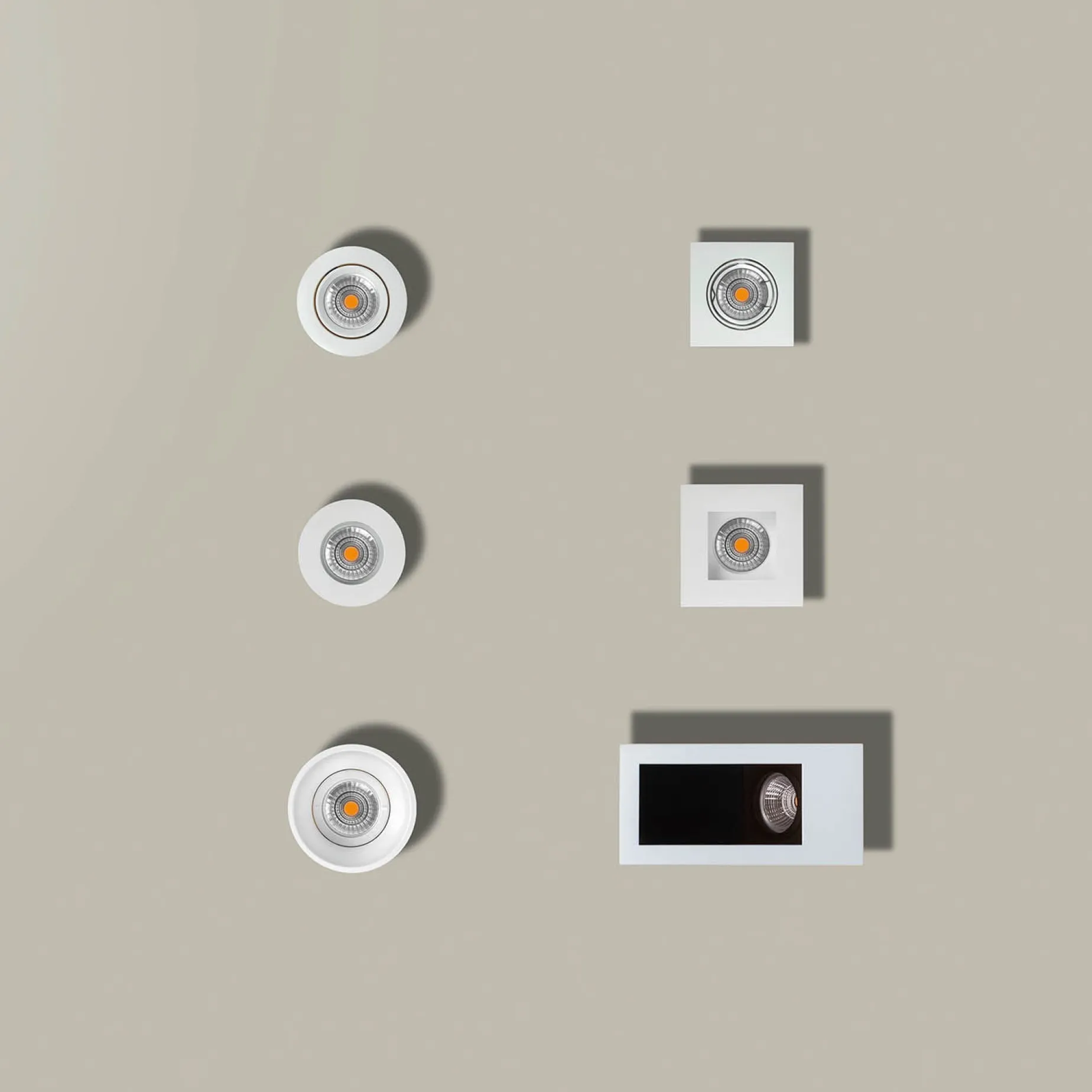 Gap recessed | white