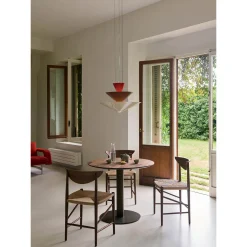 Gio pendant | Signal Green, Deep Blue & Ecru White
