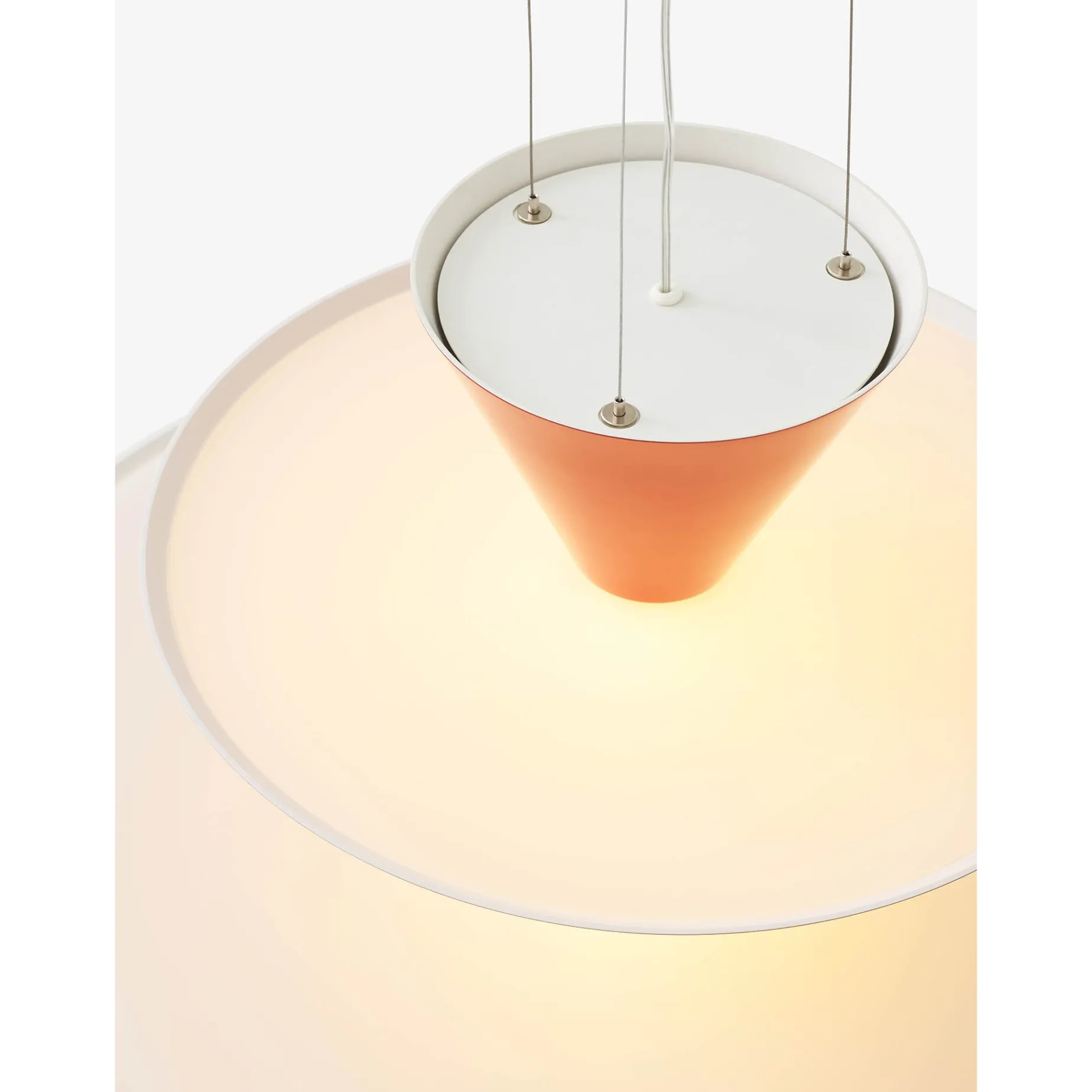 Gio pendant | Signal Green, Deep Blue & Ecru White
