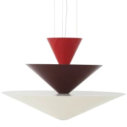 Gio pendant | Signal Green, Deep Blue & Ecru White