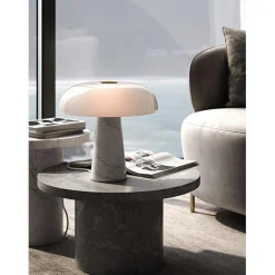 Glossy T | grey marble