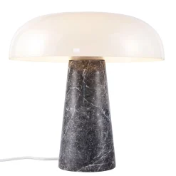 Glossy T | white marble