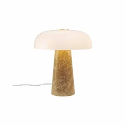 Glossy table mini | beige marble