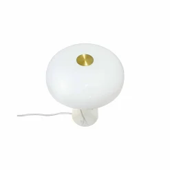 Glossy table mini | beige marble