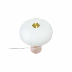 Glossy table mini | white marble