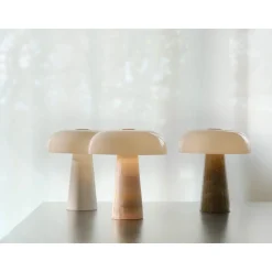 Glossy table mini | white marble