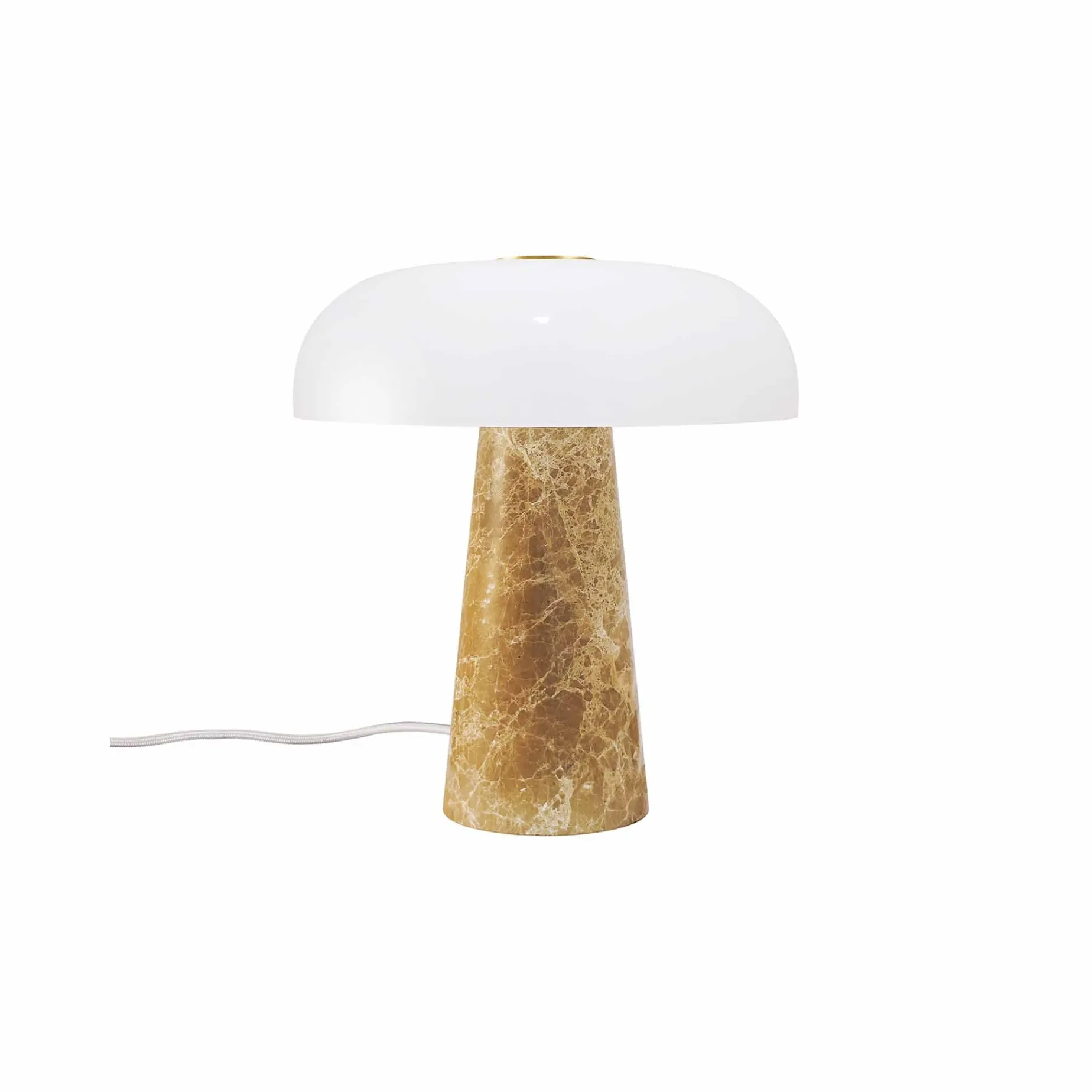 Glossy table mini | white marble