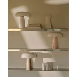 Glossy table mini | white marble