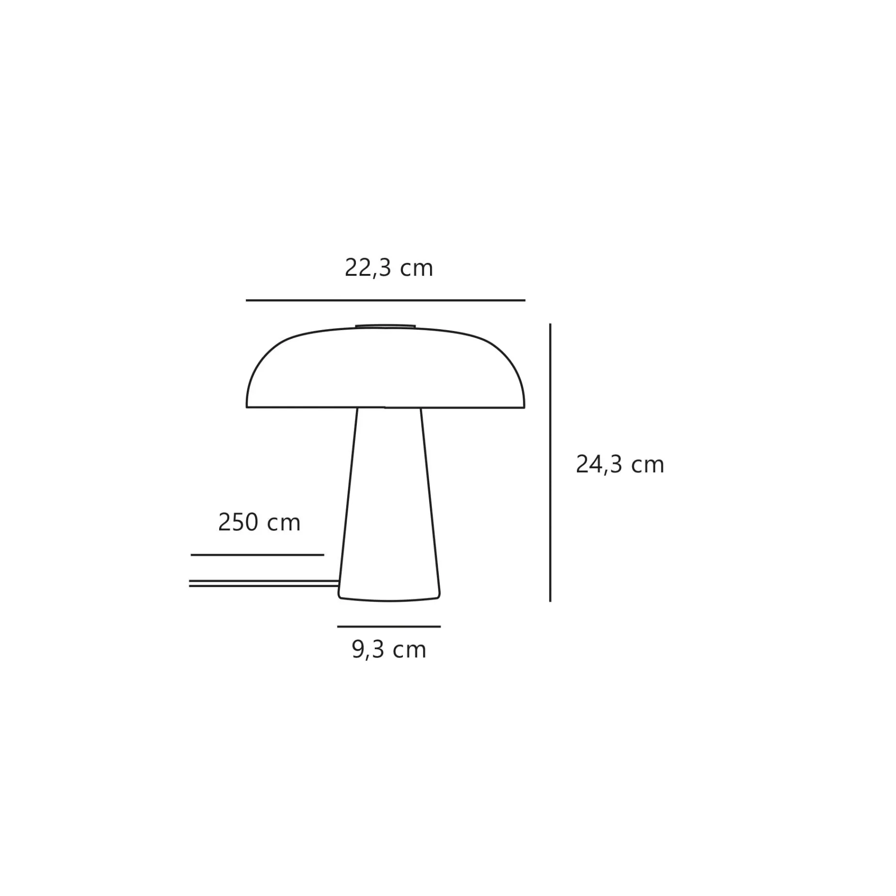 Glossy table mini | white marble
