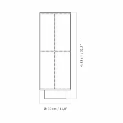 Hashira floor | raw linen