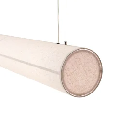 Hashira linear pendant | raw linen