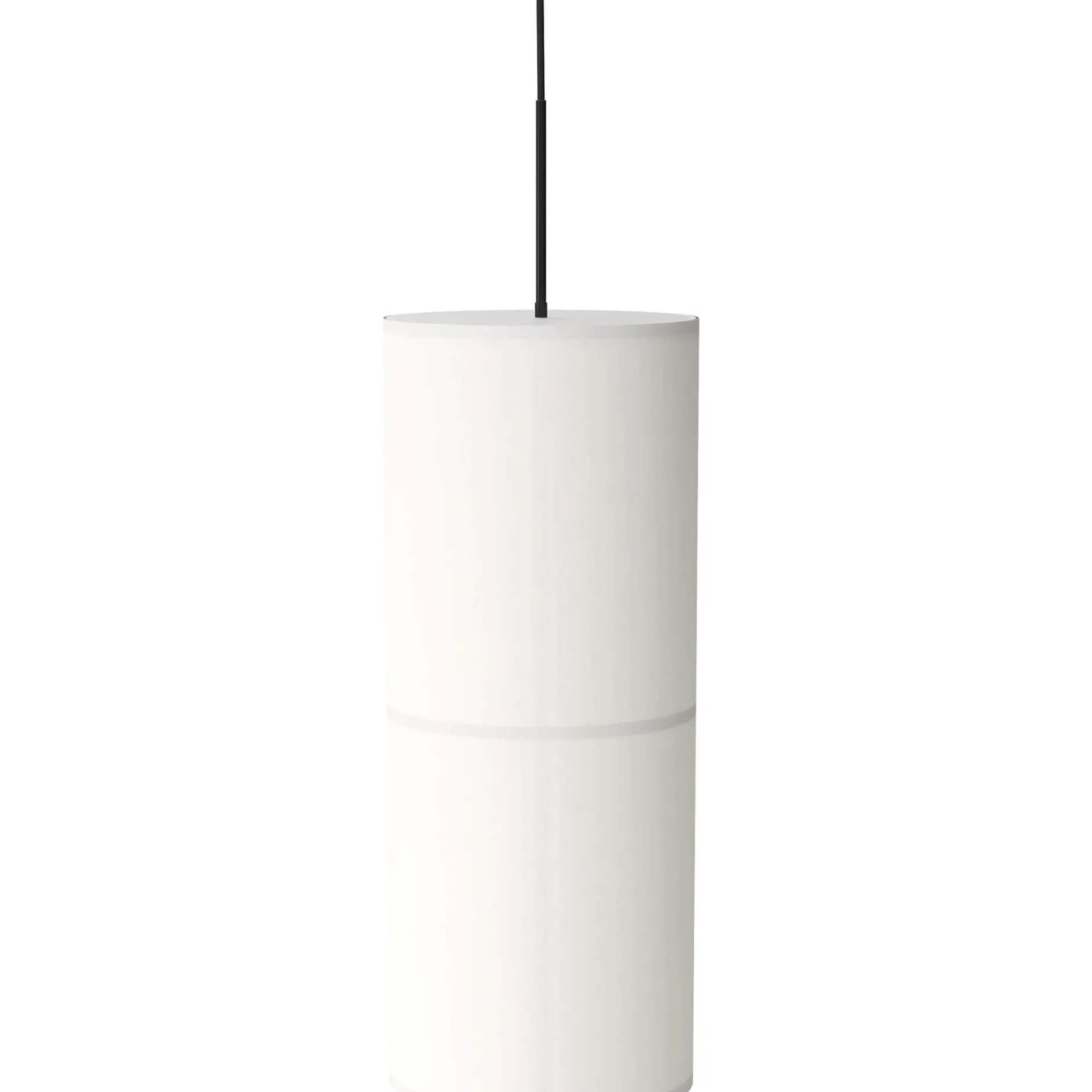 Hashira pendant ⌀30 | white linen