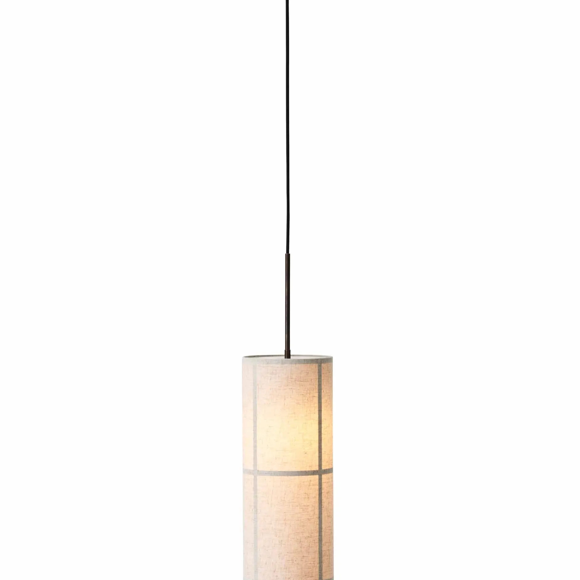 Hashira pendant ⌀30 | white linen