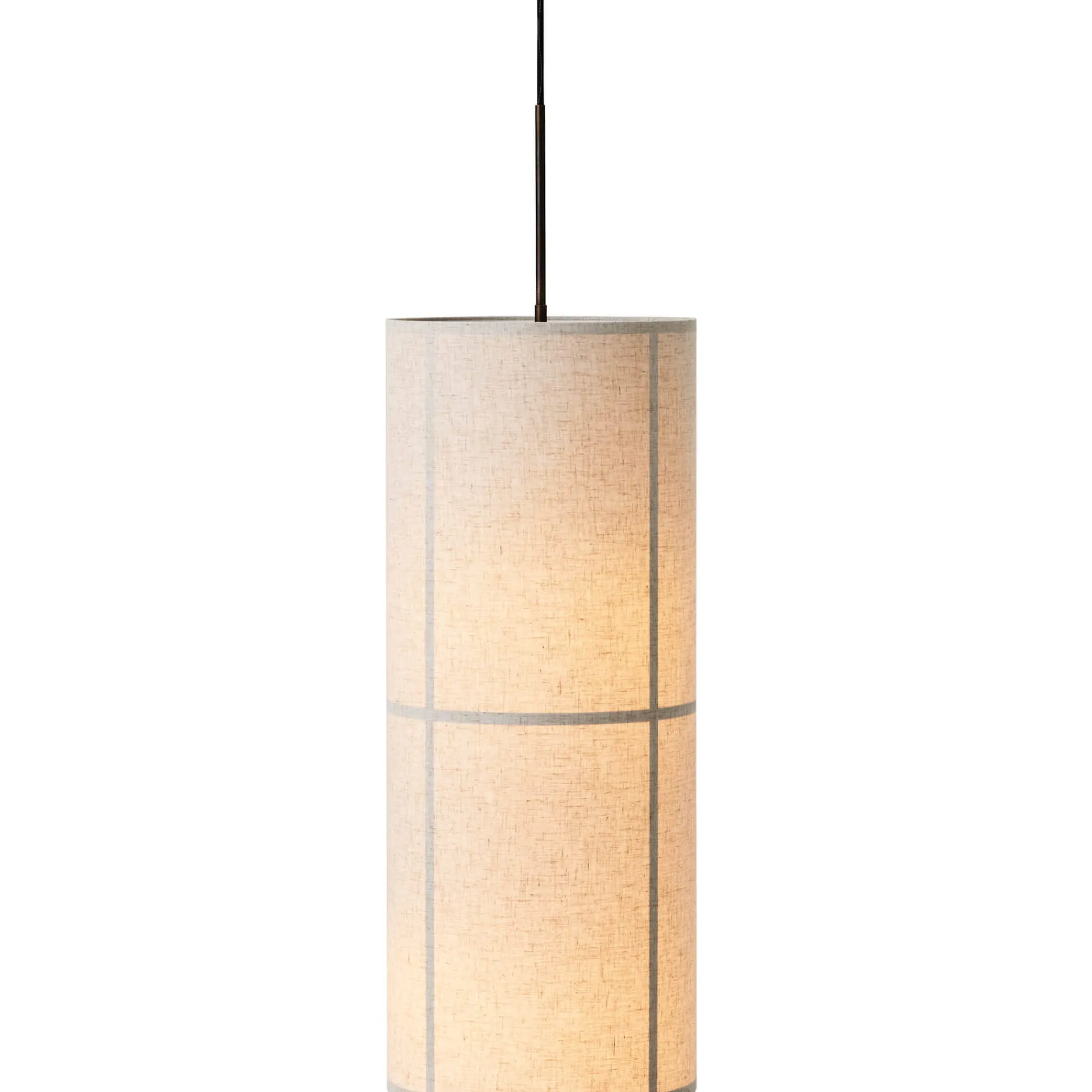 Hashira pendant ⌀30 | white linen