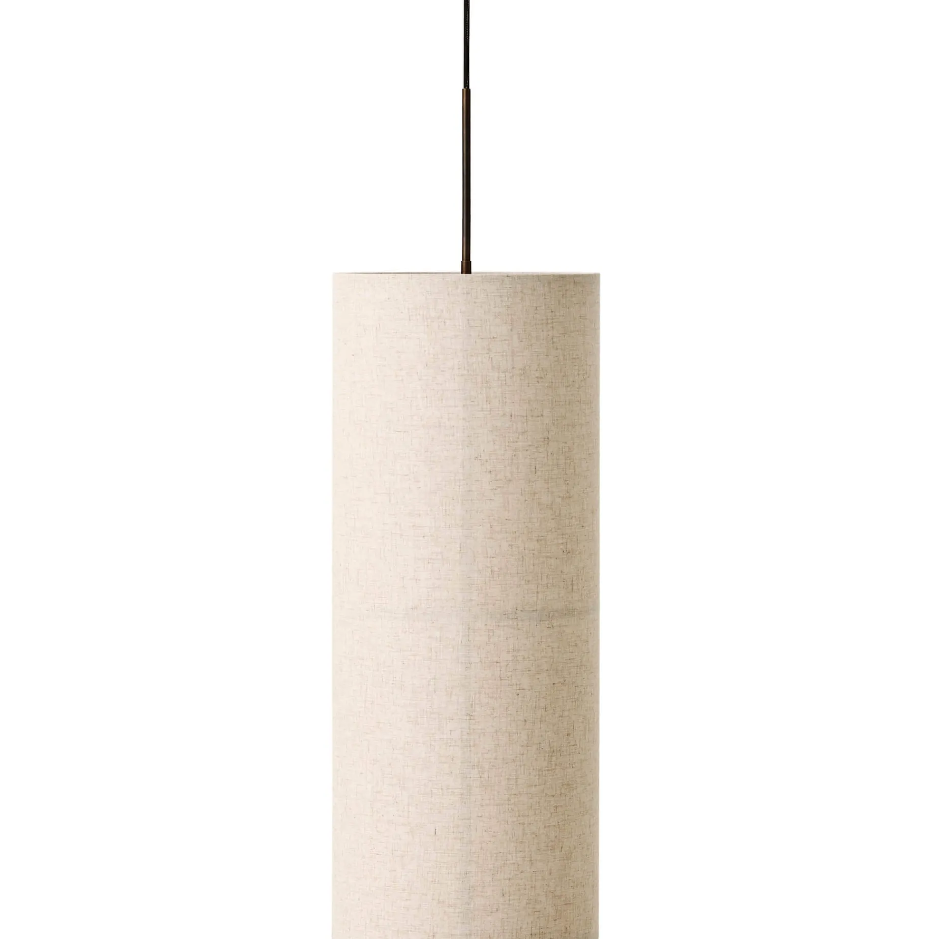 Hashira pendant ⌀30 | white linen