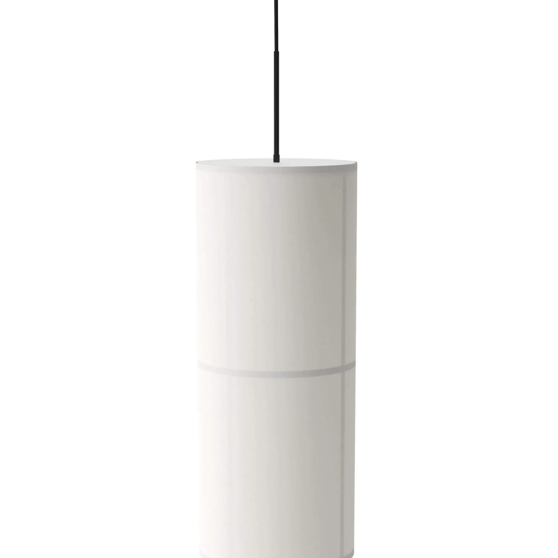 Hashira pendant ⌀30 | white linen