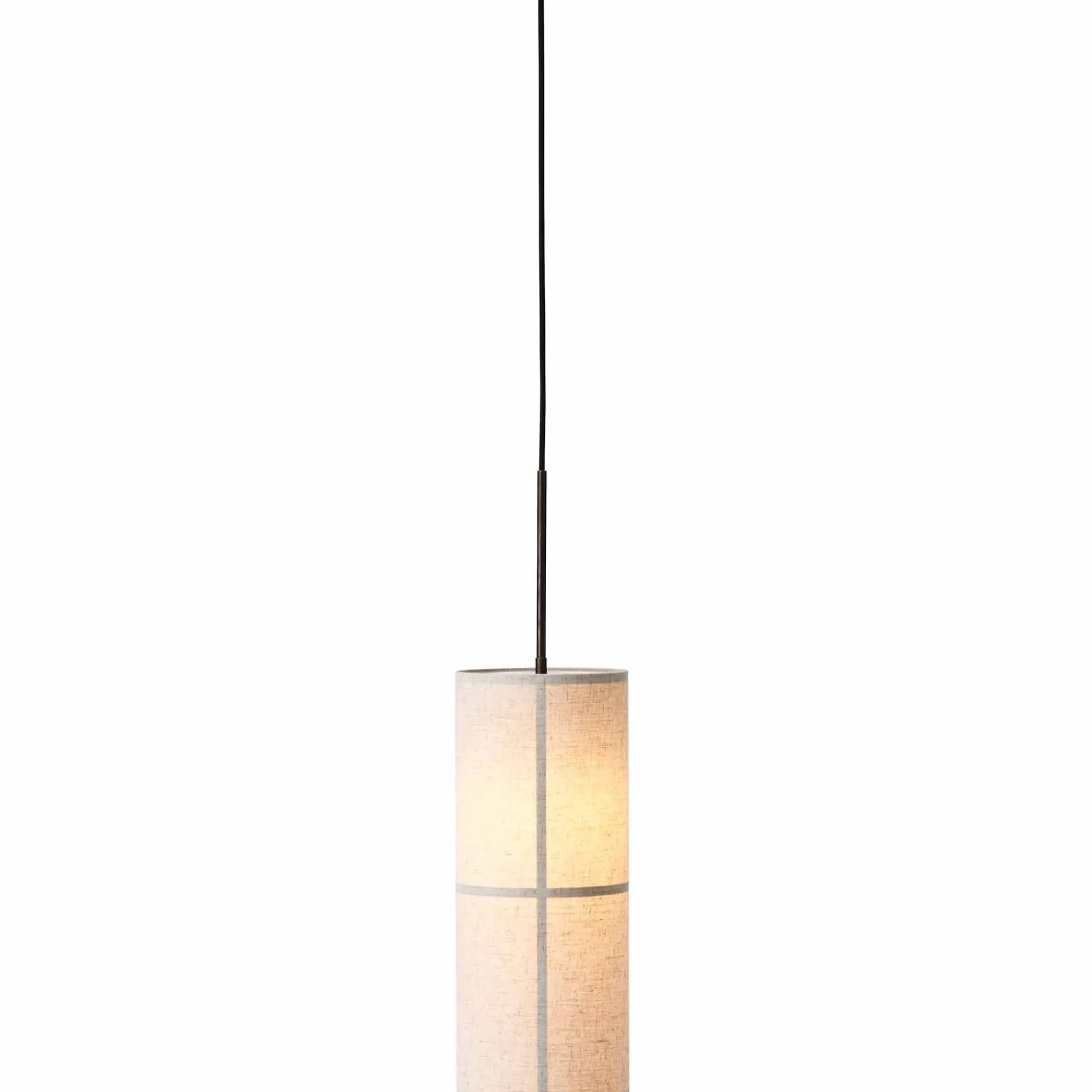 Hashira pendant ⌀30 | white linen