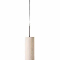 Hashira pendant ⌀30 | white linen