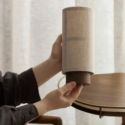 Hashira portable | raw linen