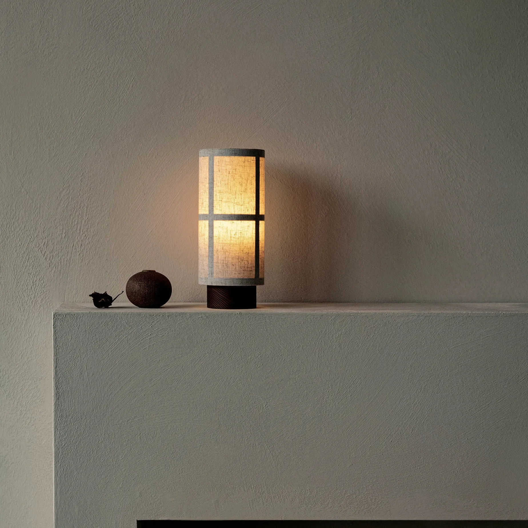 Hashira portable | raw linen