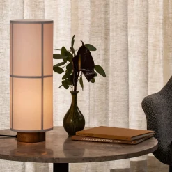 Hashira table | raw linen