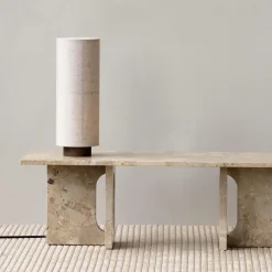 Hashira table | raw linen