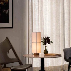 Hashira table | raw linen