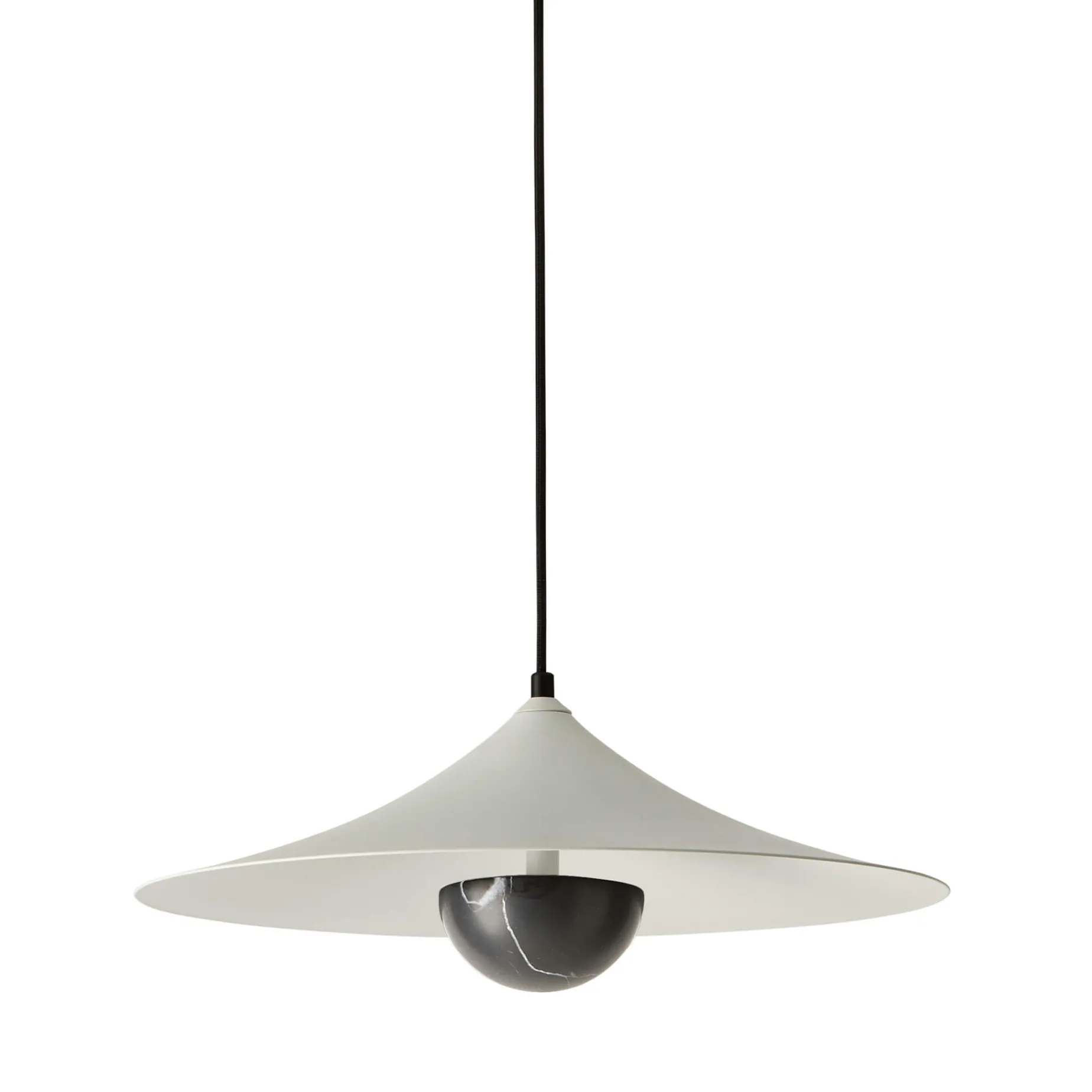 Hat ⌀40 pendant | matt black