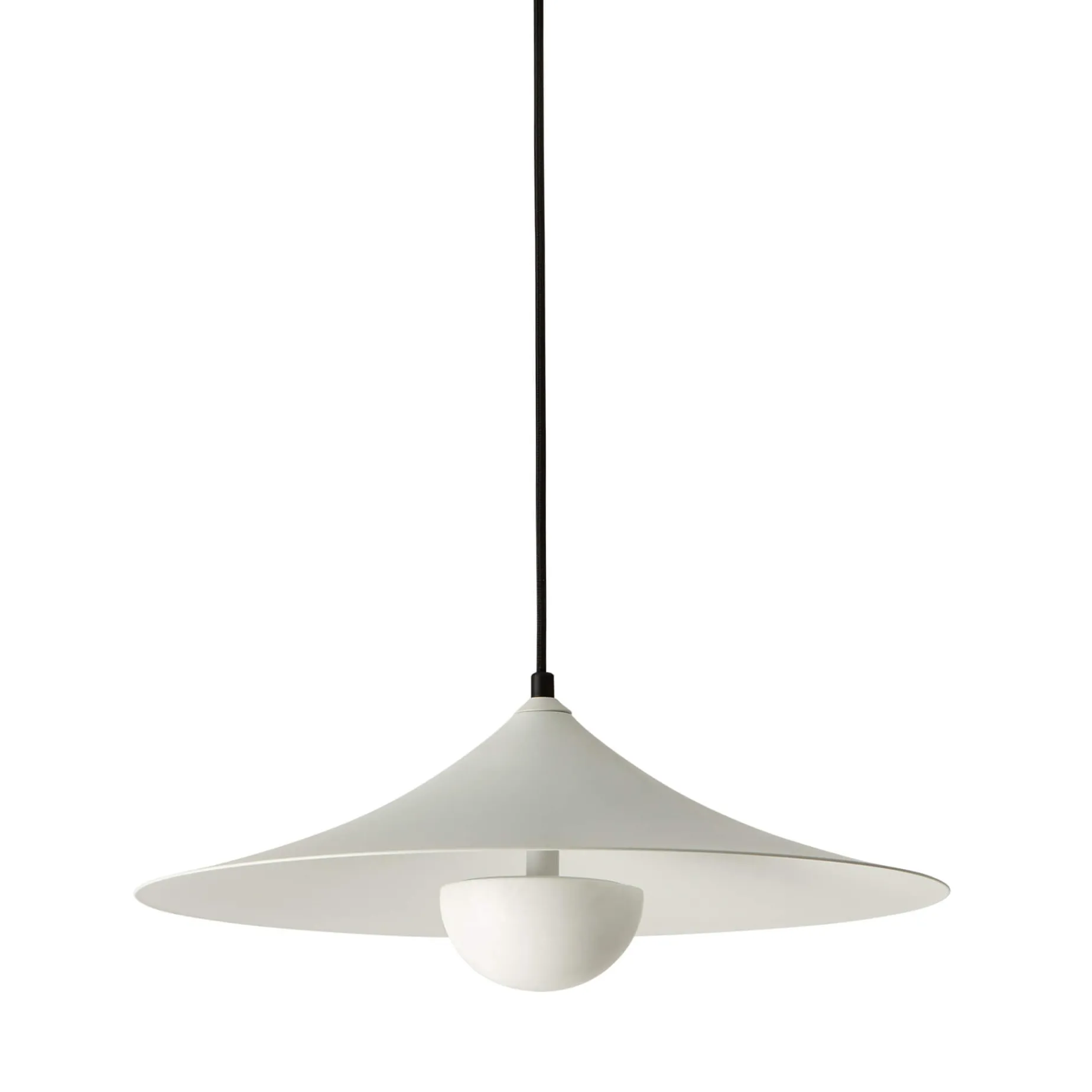 Hat ⌀40 pendant | matt white
