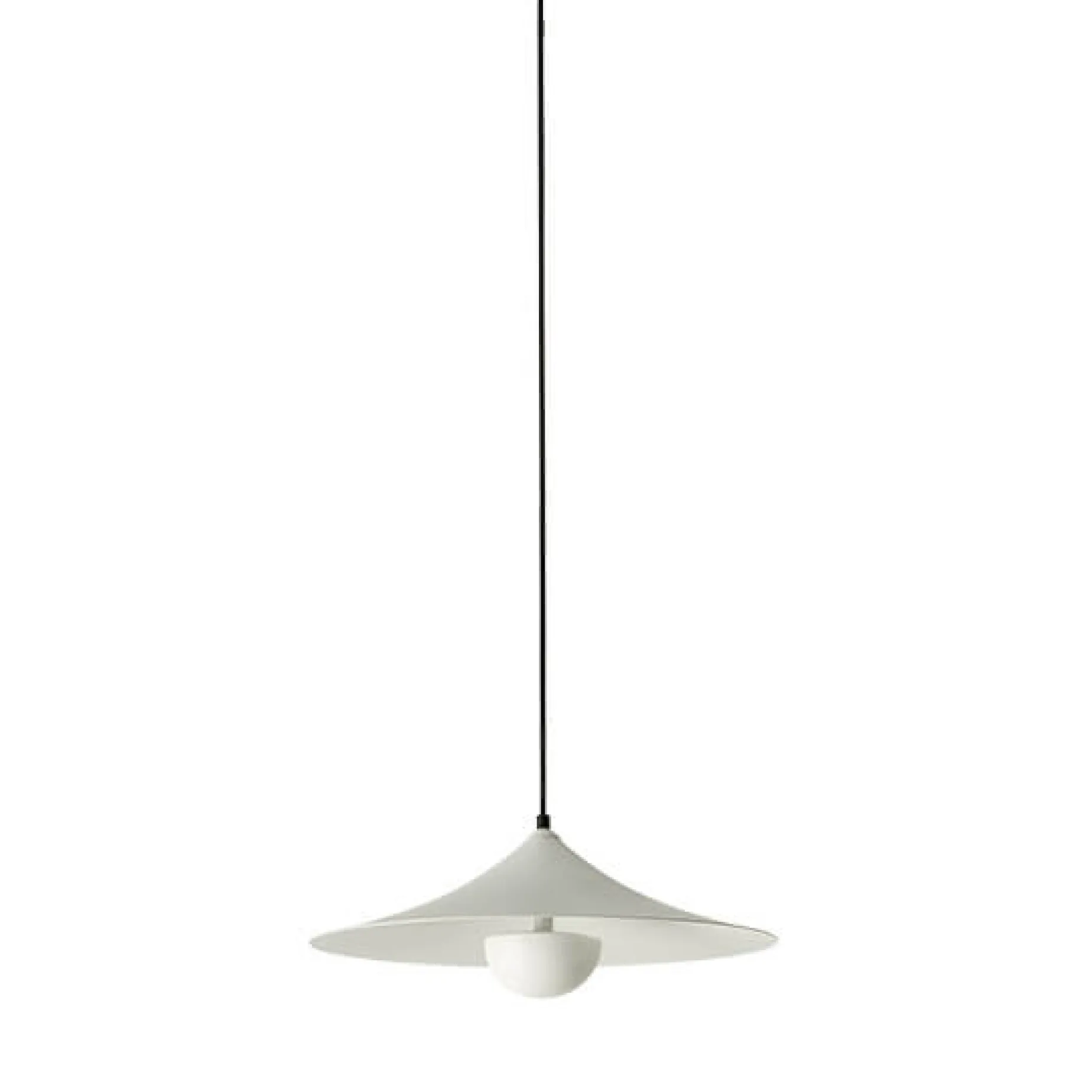 Hat ⌀40 pendant | matt white