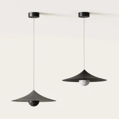 Hat ⌀40 pendant | matt white